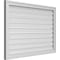 Ekena Millwork Vertical Surface Mount PVC Gable Vent: Functional, w/ 2"W x 1-1/2"P Brickmould Frame, 40"W x 28"H GVPVE40X2802SF - alternate 5